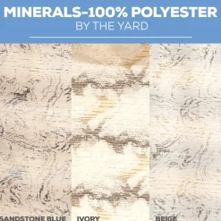Minerals Tablecloth by Eastern Mills - Blue Sandstone Pattern - Many Size Options