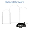 MISTINT Arched Backdrop Set w/ Double Sided Tension Fabric Cover - Enchanting Collection