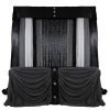Modern Theme Pro-Designed Backdrop or 4 Post Canopy Kit - 6ft-10ft Tall