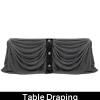 Modern Theme Pro-Designed Backdrop or 4 Post Canopy Kit - 6ft-14ft Tall