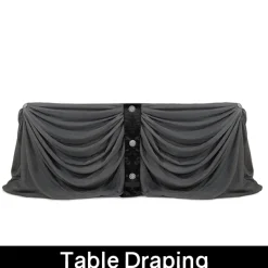 Modern Theme Pro-Designed Backdrop or 4 Post Canopy Kit - 6ft-14ft Tall