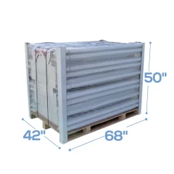 ModPicket Panel Fencing Kit - 44 Total Pieces
