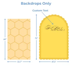 Mommy To Bee Foam Core Backdrop Kit by PopScene™