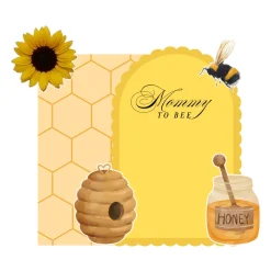 Mommy To Bee Foam Core Backdrop Kit by PopScene™