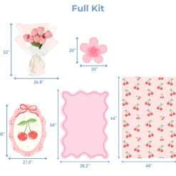 Moncherie Foam Core Backdrop Kit by PopScene™