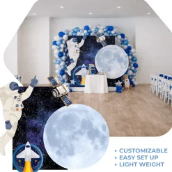 Moon Flight Foam Core Backdrop Kit by PopScene™