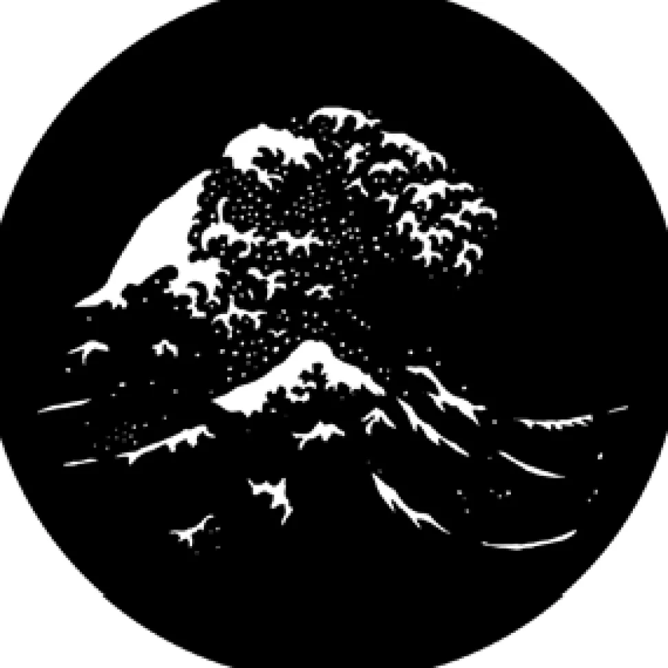 Mountain - Stock Gobo for Gobo Light Projectors - Choose your size!