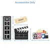 Movie Night Foam Core Birthday Backdrop Kit by PopScene™