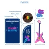 Music Festival Foam Core Birthday Backdrop Kit by PopScene™