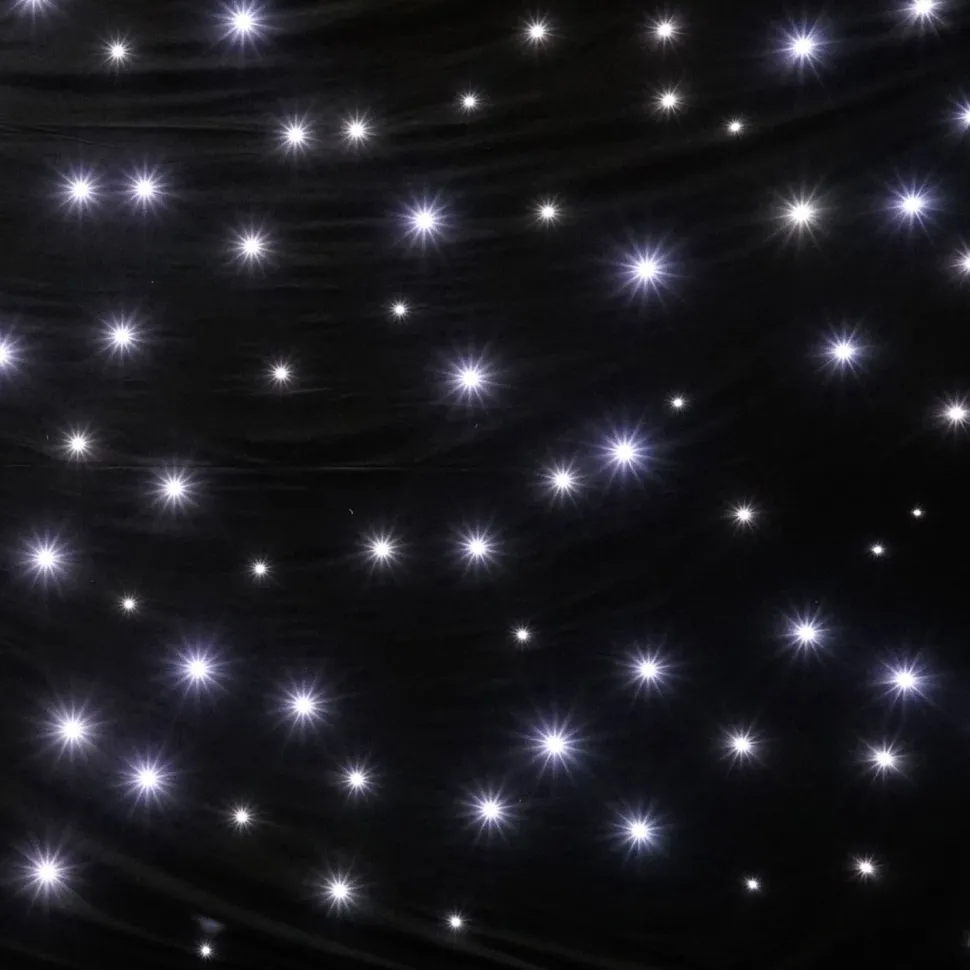 3M x 6M EddyLight™ NOVA LED Star Drop Curtain