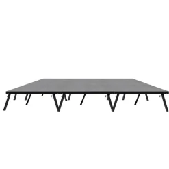 MyStage - 8’ x 24’ Portable Stage - Adjustable Height (Set of 12)