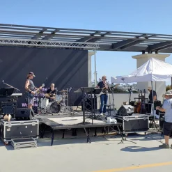 MyStage - 8’ x 24’ Portable Stage - Adjustable Height (Set of 12)
