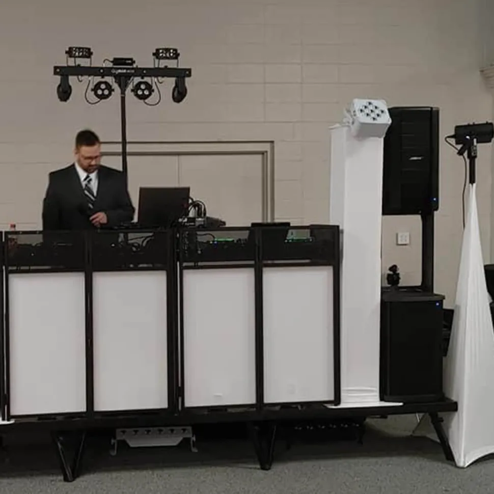 MyStage - 8’ x 24’ Portable Stage - Adjustable Height (Set of 12)