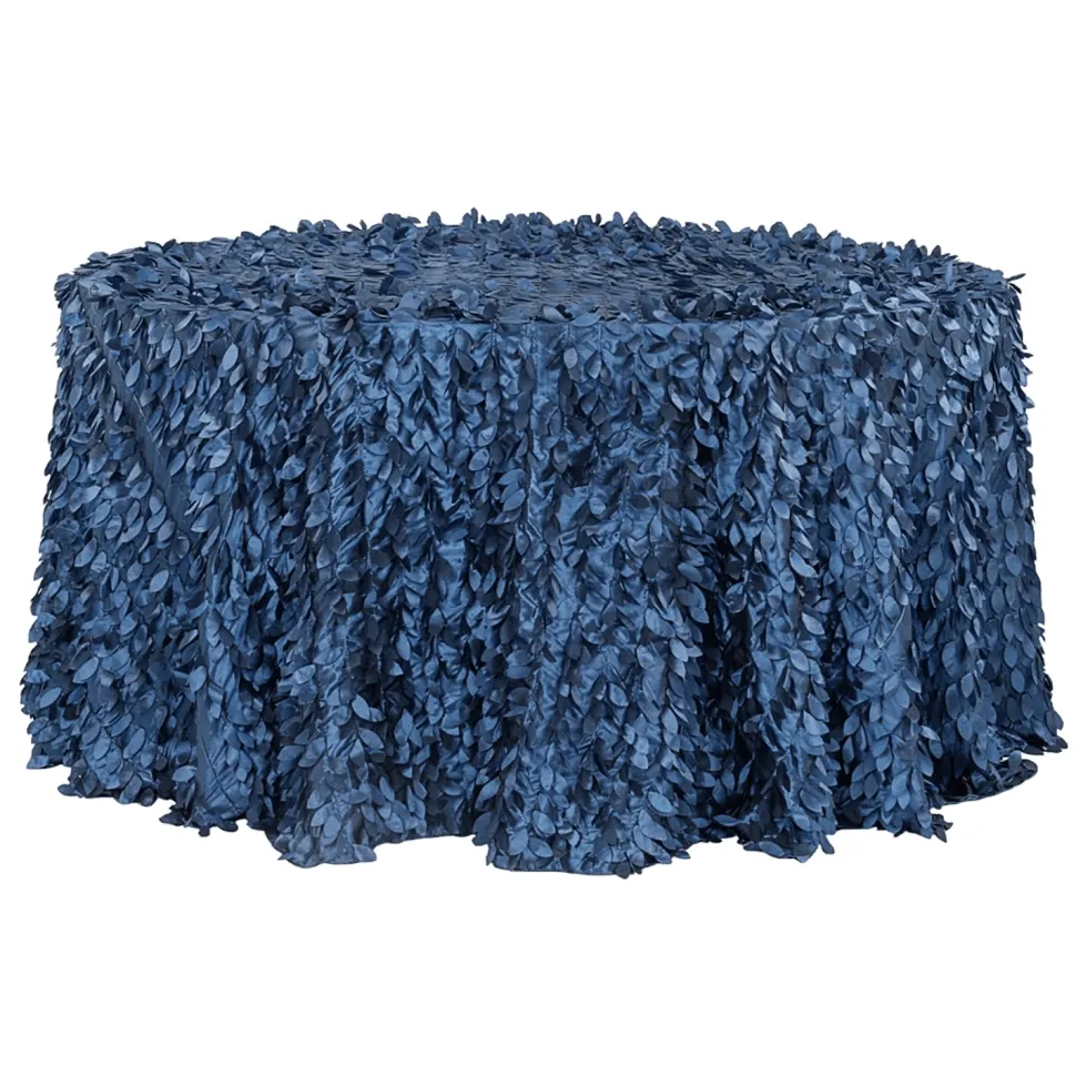 Navy Blue - Gatsby Designer Tablecloths by Eastern Mills - Many Size Options