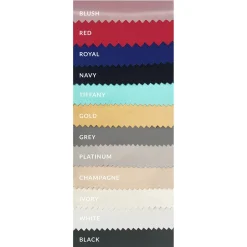 Navy Blue - Lamour Matte Satin "Satinessa" Tablecloth - Many Size Options