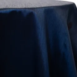 Navy - Shantung Satin “Capri” Tablecloth - Many Size Options