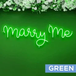 Neon Sign "Marry Me" - Choose your Size and Color!