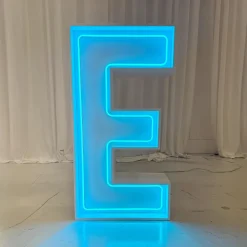 Neon Wood Marquee Letters , Numbers & Symbols – Handmade in USA – Light Up Signs for Events & Weddings – Multiple Sizes