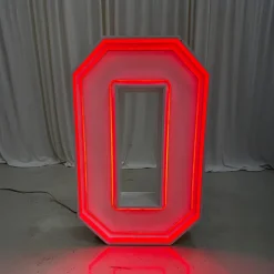 Neon Wood Marquee Letters , Numbers & Symbols – Handmade in USA – Light Up Signs for Events & Weddings – Multiple Sizes