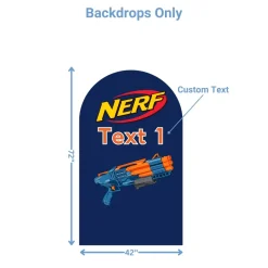 Nerf Battle Foam Core Birthday Backdrop Kit by PopScene™
