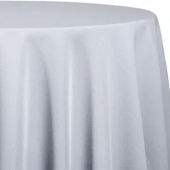New Silver - Polyester "Tropical " Tablecloth - Many Size Options