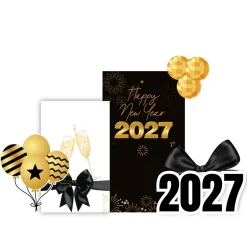 New Years 1 Foam Core Birthday Backdrop Kit by PopScene™