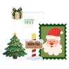 North Pole Magic Foam Core Backdrop Kit by PopScene™