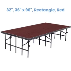 NPS Fixed Height Stages - Rectangle