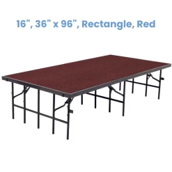NPS Fixed Height Stages - Rectangle