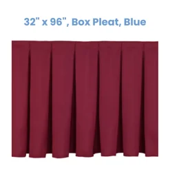 NPS Stage Skirting – Box Pleat