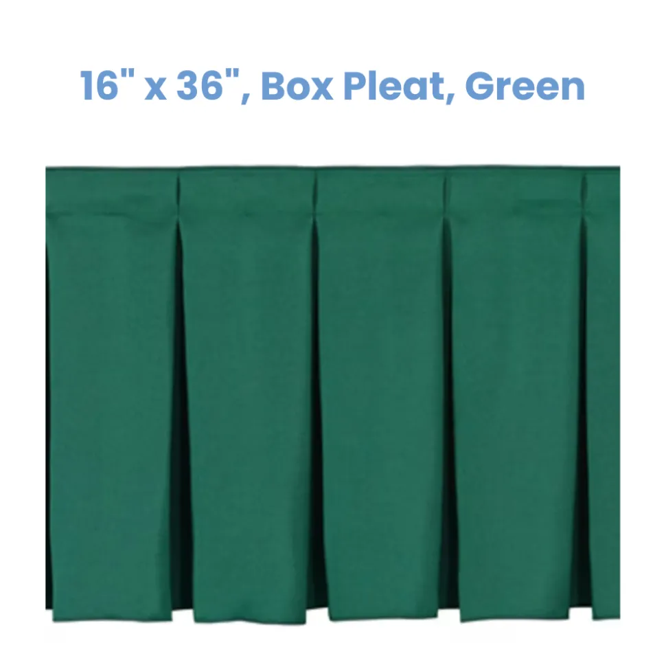NPS Stage Skirting – Box Pleat