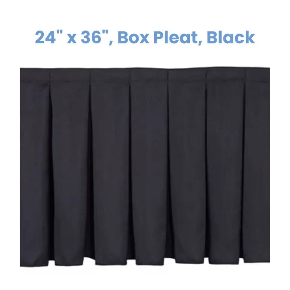 NPS Stage Skirting – Box Pleat