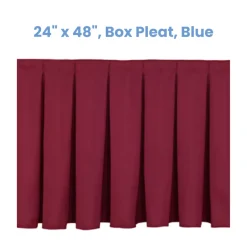 NPS Stage Skirting – Box Pleat