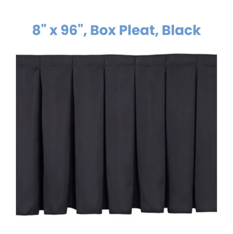 NPS Stage Skirting – Box Pleat