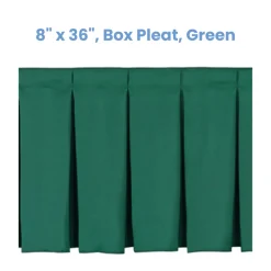 NPS Stage Skirting – Box Pleat