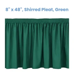 NPS Stage Skirting – Shirred Pleat