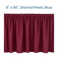 NPS Stage Skirting – Shirred Pleat
