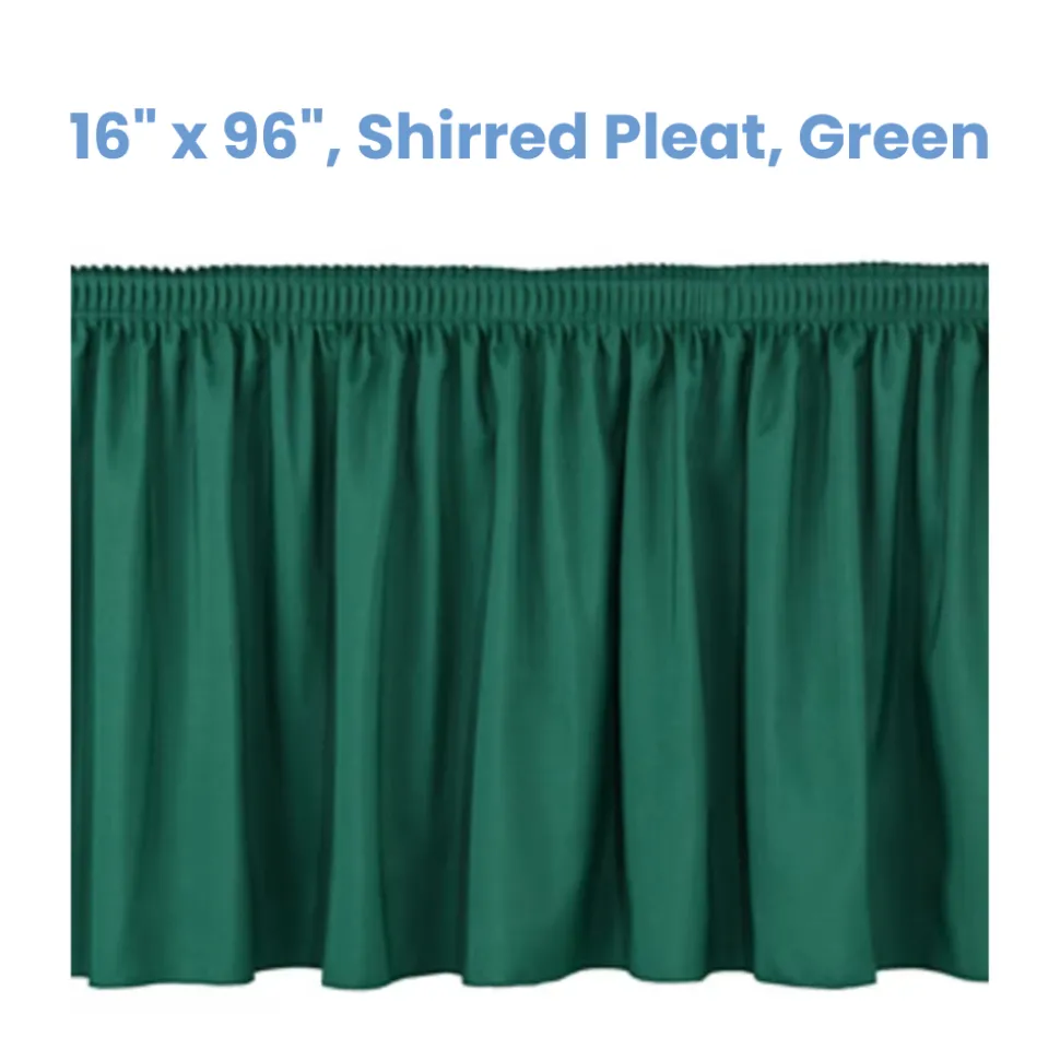 NPS Stage Skirting – Shirred Pleat