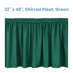 NPS Stage Skirting – Shirred Pleat