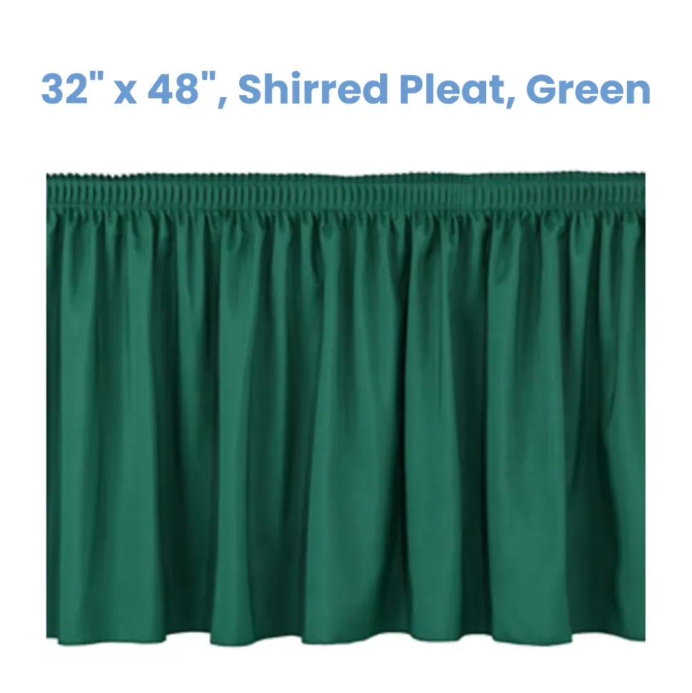 NPS Stage Skirting – Shirred Pleat