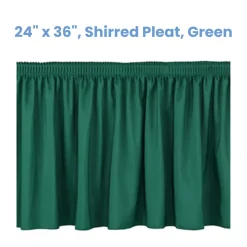 NPS Stage Skirting – Shirred Pleat