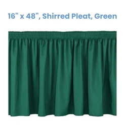 NPS Stage Skirting – Shirred Pleat
