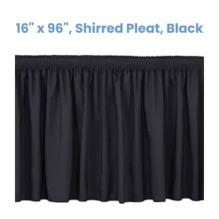 NPS Stage Skirting – Shirred Pleat