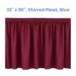 NPS Stage Skirting – Shirred Pleat