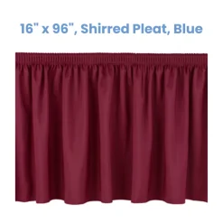NPS Stage Skirting – Shirred Pleat