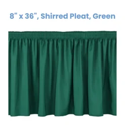 NPS Stage Skirting – Shirred Pleat