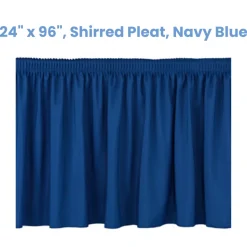 NPS Stage Skirting – Shirred Pleat