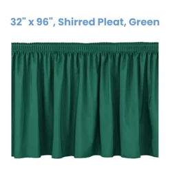 NPS Stage Skirting – Shirred Pleat
