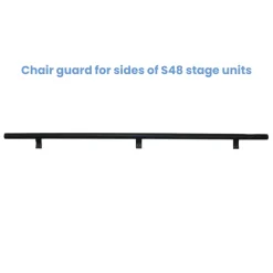 NPS Universal Heavy-Duty Chair Guard for Stage & Riser Units