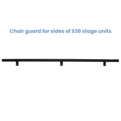 NPS Universal Heavy-Duty Chair Guard for Stage & Riser Units